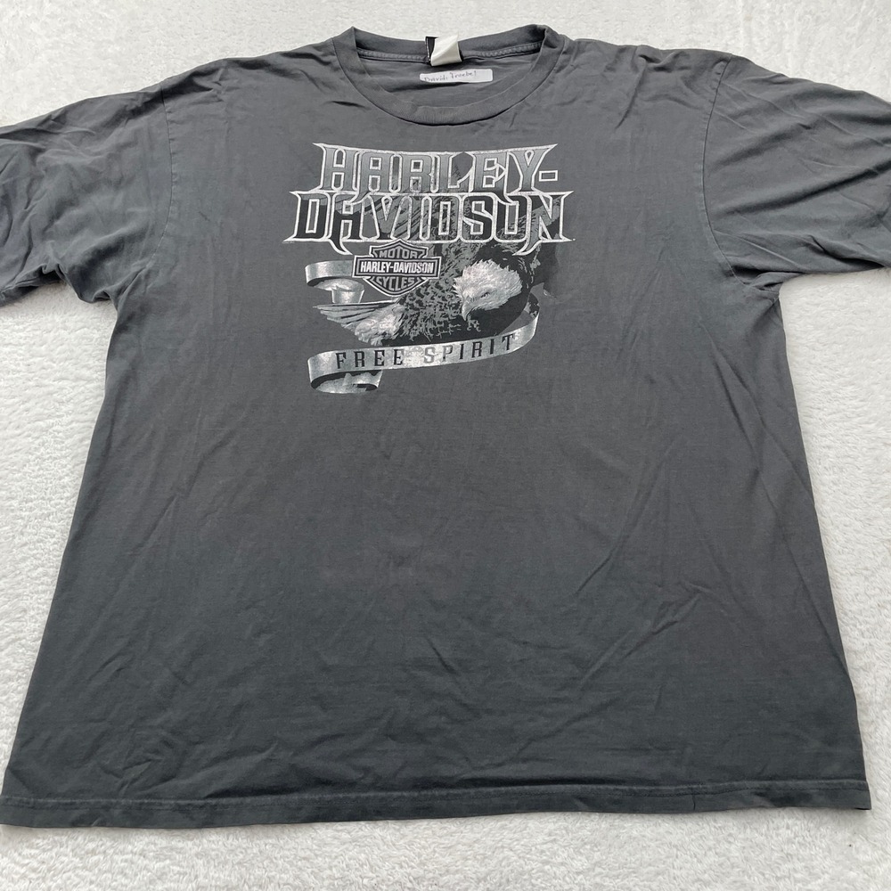 Harley Davidson Charlotte North Carolina Free Spirit Graphic‎ T Shirt 3XL